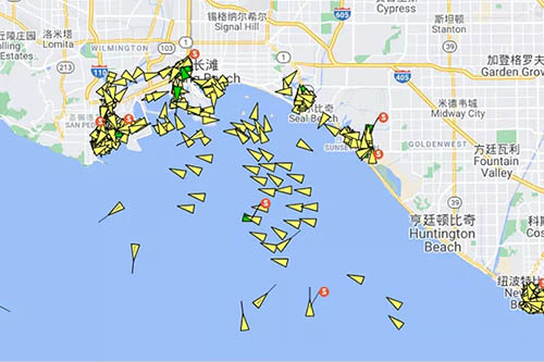 長灘港等待時間升至18.5天，多家船司暫停美西航線