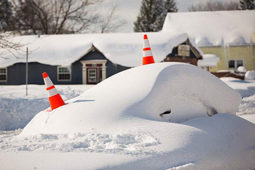 大雪封路美國(guó)尾程延誤